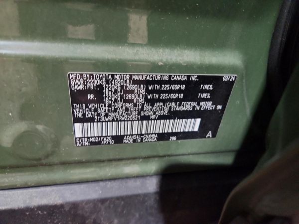 2024 TOYOTA RAV4 Others — VINS