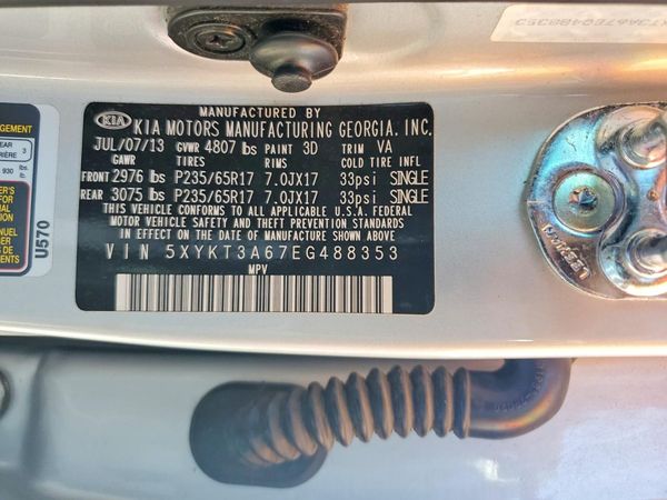 2014 KIA SORENTO Base/ LX