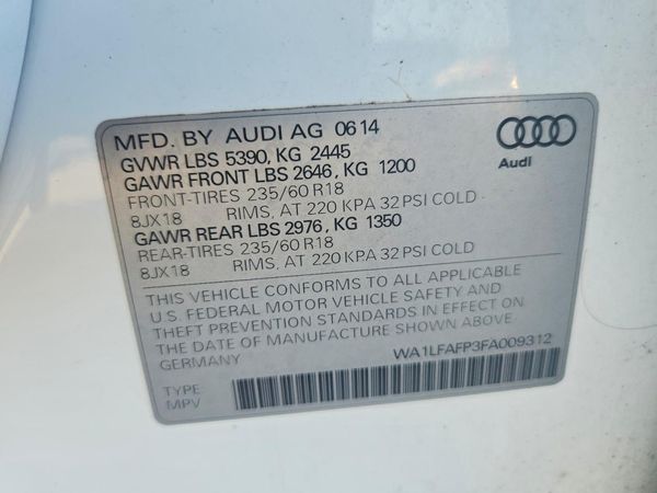 2015 AUDI Q5 Premium Plus