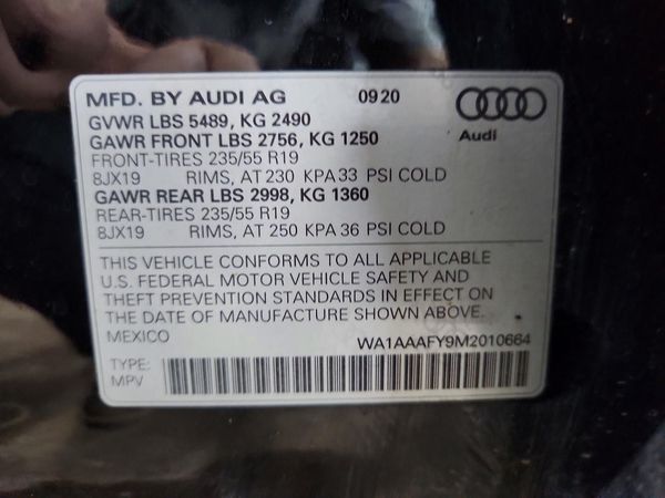 2021 AUDI Q5 quattro Premium