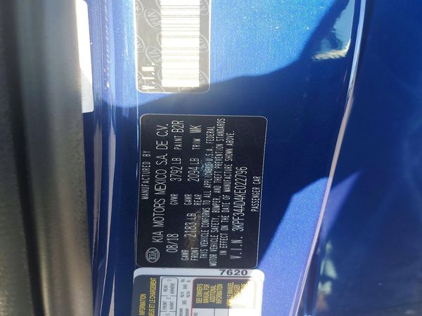 2019 KIA FORTE S/GT Line