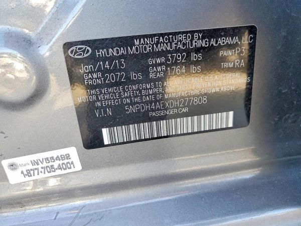 2013 HYUNDAI ELANTRA