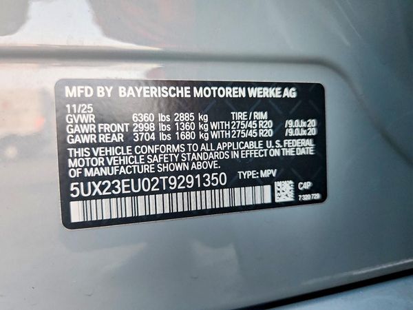 2026 BMW X5 xDrive40