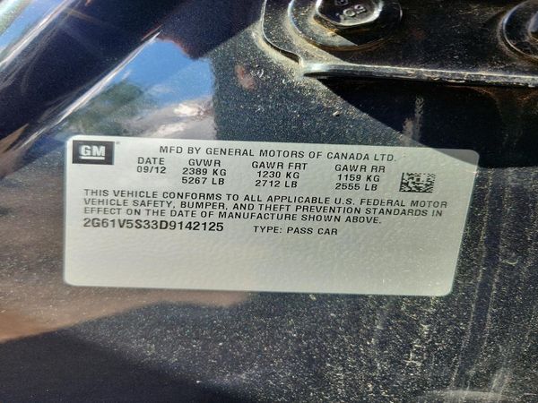 2013 CADILLAC XTS