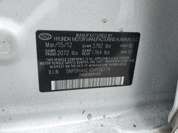 2013 HYUNDAI ELANTRA