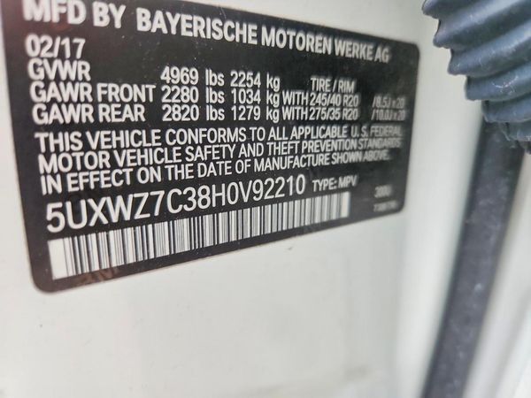 2017 BMW X3 sDrive28i
