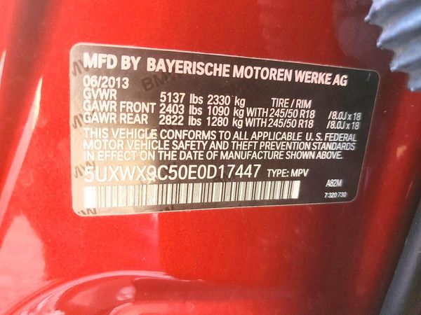 2014 BMW X3