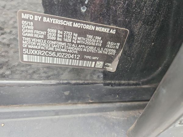 2018 BMW X5 sDrive35i