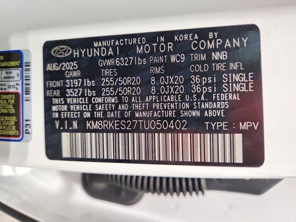 2026 HYUNDAI PALISADE Limited