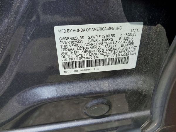 2018 ACURA ILX