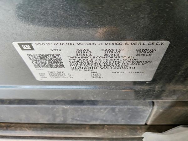 2020 CHEVROLET EQUINOX LT (1LT)