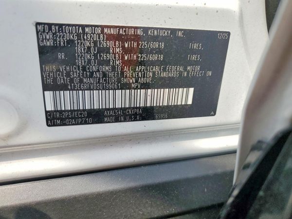 2025 TOYOTA RAV4