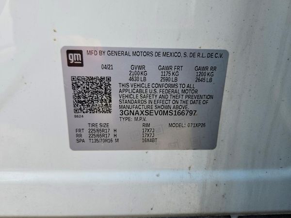 2021 CHEVROLET EQUINOX LS