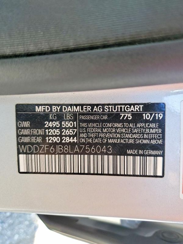 2020 MERCEDES-BENZ E E450-4M