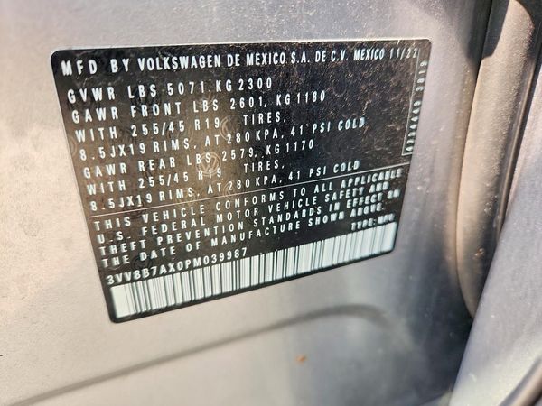 2023 VOLKSWAGEN TIGUAN