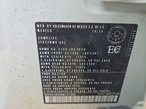 2024 VOLKSWAGEN TAOS
