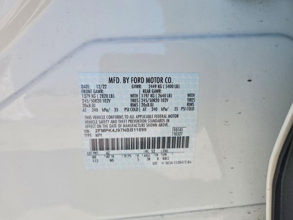 2022 FORD EDGE SEL