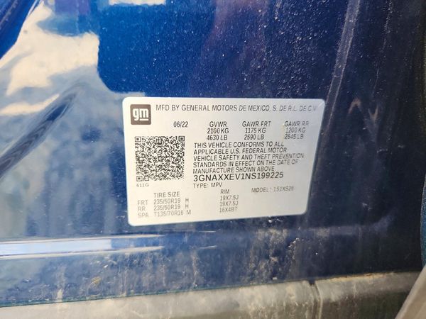2022 CHEVROLET EQUINOX