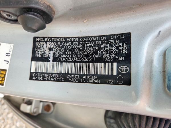2013 TOYOTA PRIUS