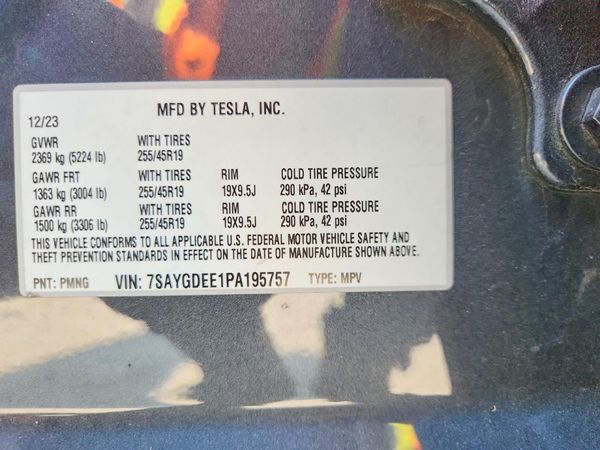 2023 TESLA MODEL Y