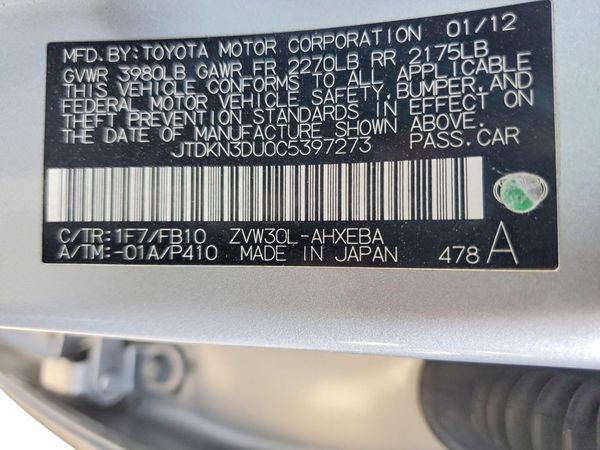 2012 TOYOTA PRIUS
