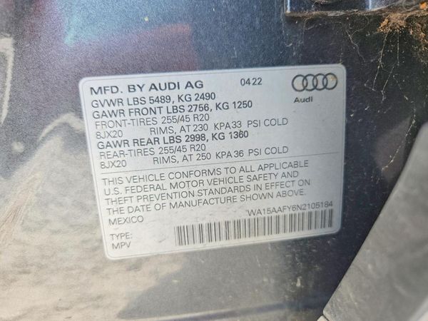 2022 AUDI Q5