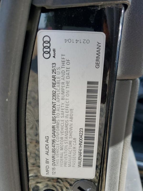 2017 AUDI A4