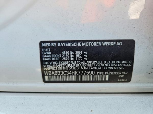 2017 BMW 340