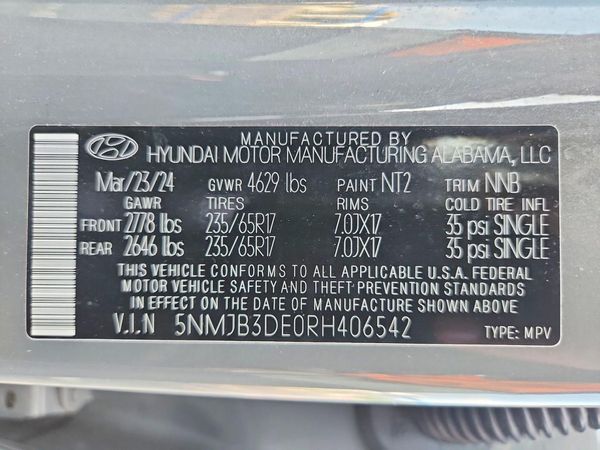 2024 HYUNDAI TUCSON