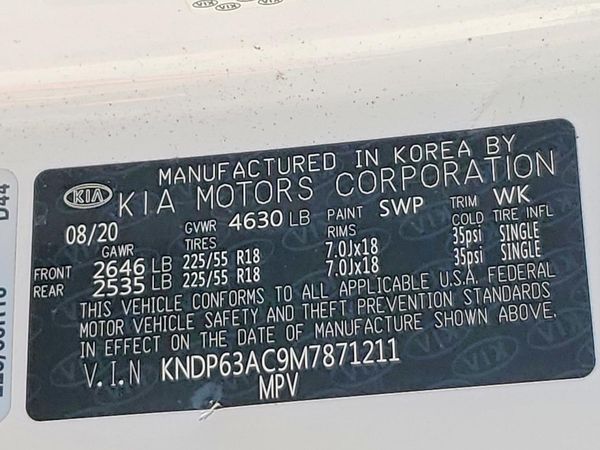 2021 KIA SPORTAGE S