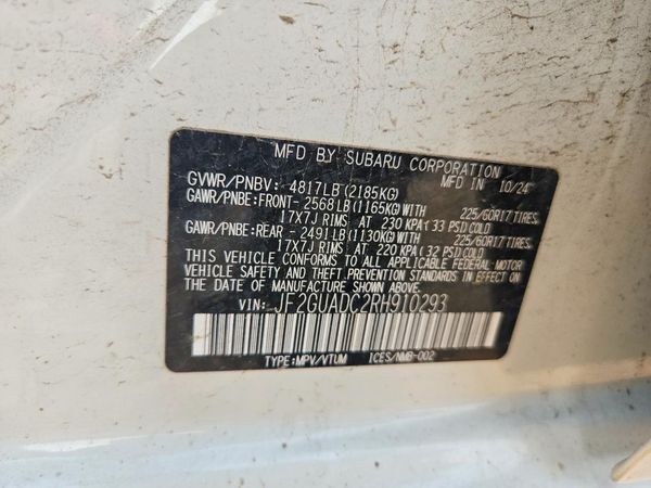 2024 SUBARU CROSSTREK