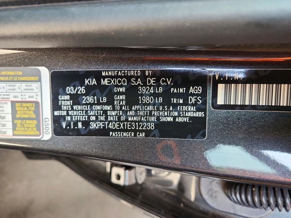 2026 KIA K4