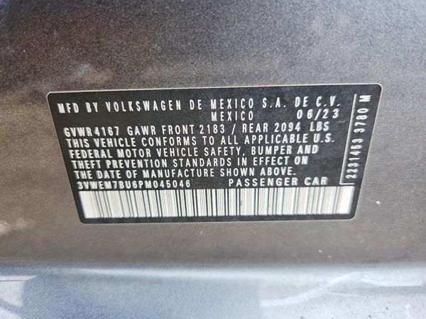 2023 VOLKSWAGEN JETTA SE