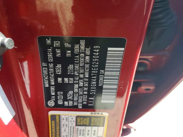 2014 KIA OPTIMA 2.4 LX STD/Conv
