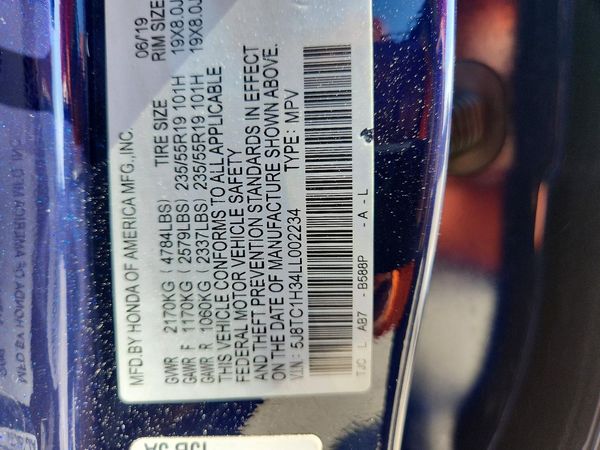 2020 ACURA RDX
