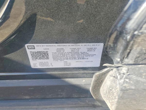 2025 CHEVROLET EQUINOX 1LT — VINS