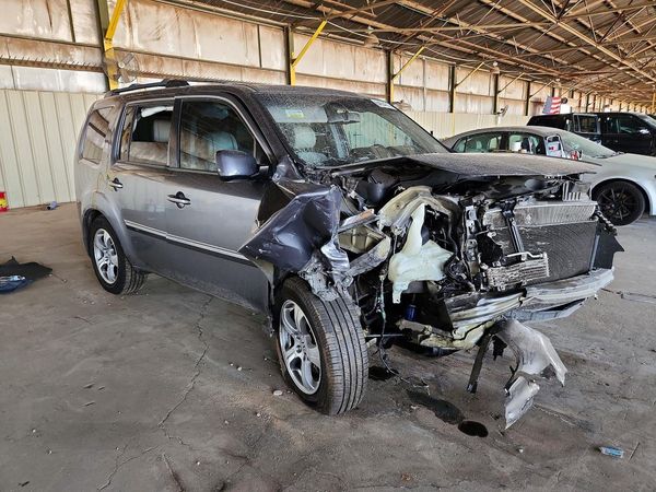 2014 HONDA PILOT EX-L with RES — Passenger 3/4