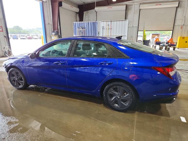2021 HYUNDAI ELANTRA Blue