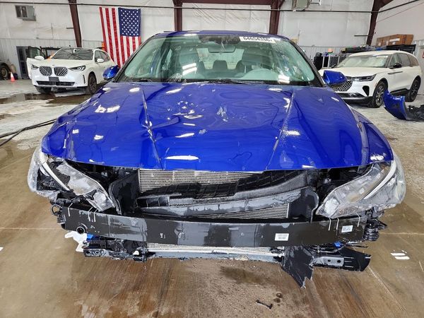 2021 HYUNDAI ELANTRA Blue