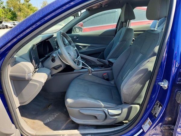 2021 HYUNDAI ELANTRA Blue
