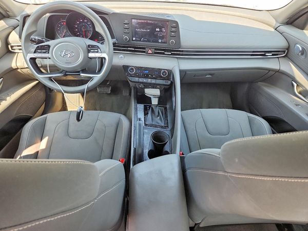 2021 HYUNDAI ELANTRA Blue