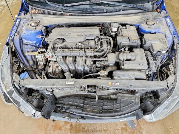2021 HYUNDAI ELANTRA Blue