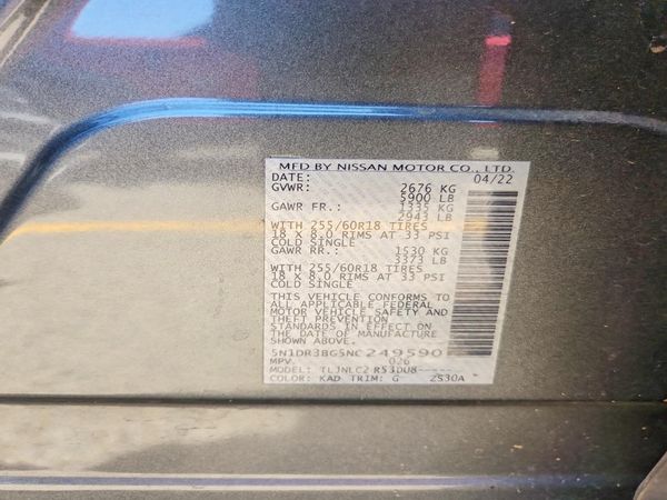 2022 NISSAN PATHFINDER