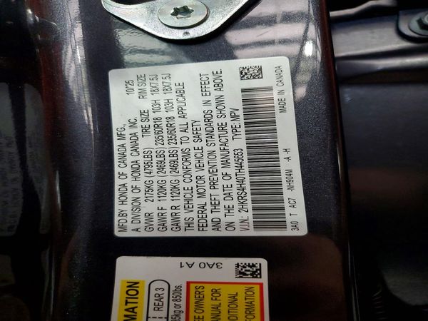 2026 HONDA CR-V EX — VINS