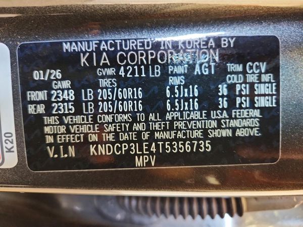 2026 KIA NIRO LX