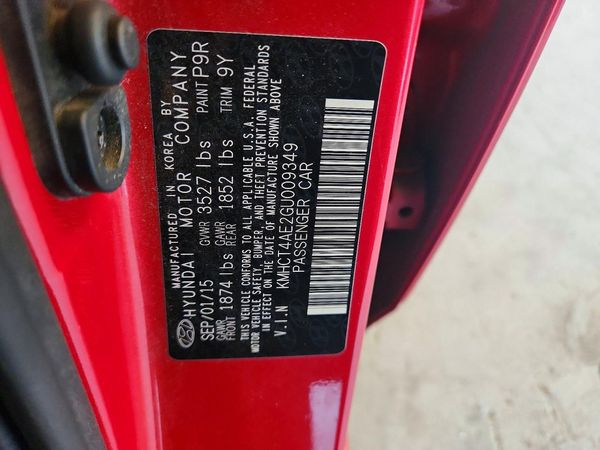 2016 HYUNDAI ACCENT GS / GLS