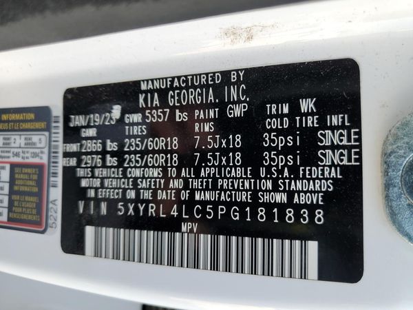 2023 KIA SORENTO