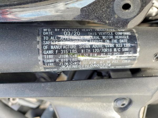 2020 KAWASAKI EN650