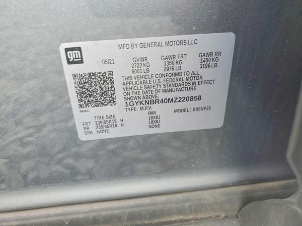 2021 CADILLAC XT5 Luxury