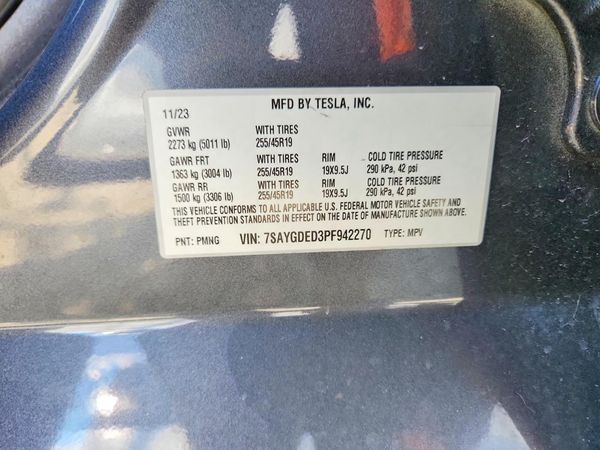 2023 TESLA MODEL Y